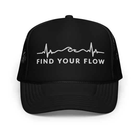 Find Your Flow Foam trucker hat