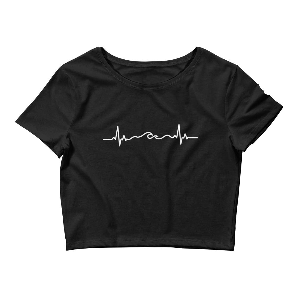 Women’s Heartbeat Crop Tee