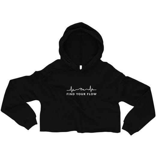 Find Your Flow Crop Hoodie